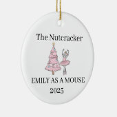 Nutcracker-Maus-Ornament, Geschenk von Cast-Mitgli Keramik Ornament (Rechts)