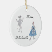 Nutcracker Maus/Pollichinelle Keepake Ornament (Rechts)