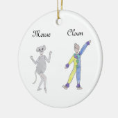 Nutcracker Maus/Pollichinelle Keepake Ornament (Links)