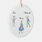 Nutcracker Maus/Pollichinelle Keepake Ornament (Rechts)