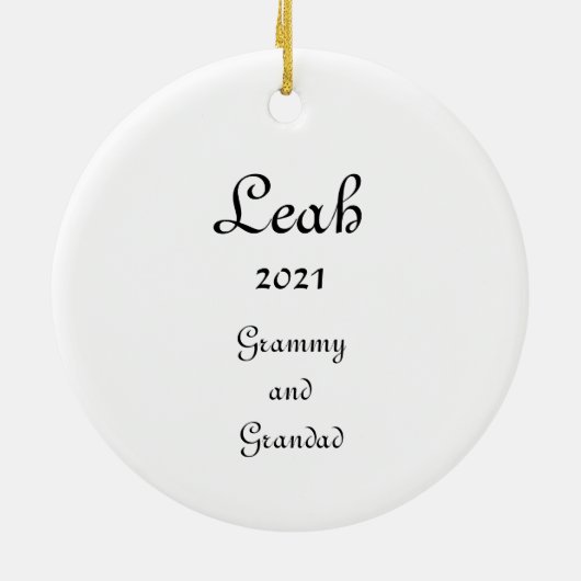 Nutcracker Maus/Pollichinelle Keepake Ornament (Hinten)