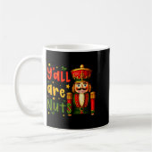 Nutcracker Merry Christmas Funny Xmas Pajamas Y'al Kaffeetasse (Links)