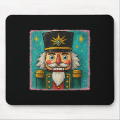 Nutcracker Merry Christmas Men Women Kids Painting Mousepad (Vorne)