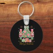 Nutcracker Merry Christmas Tree Ballet Dance Women Schlüsselanhänger (Vorderseite)