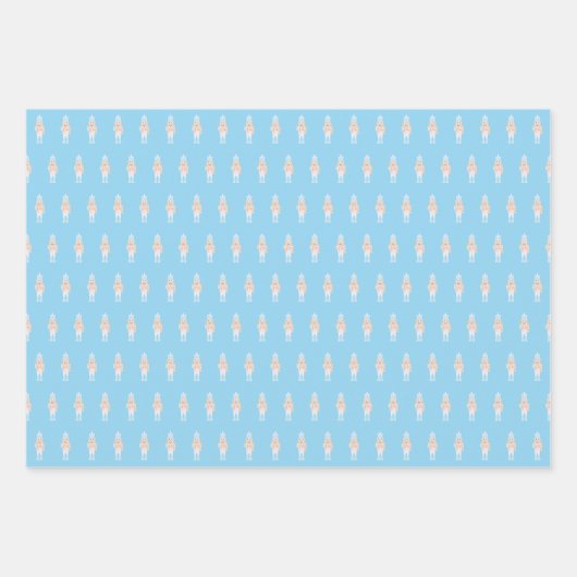 Nutcracker mit Candy Cane Geschenkpapier Set (Vorderseite 2)