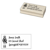 Nutcracker mit Candy Cane Gummistempel (Stempel)