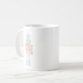 Nutcracker mit Candy Cane Kaffeetasse (Vorderseite Links)
