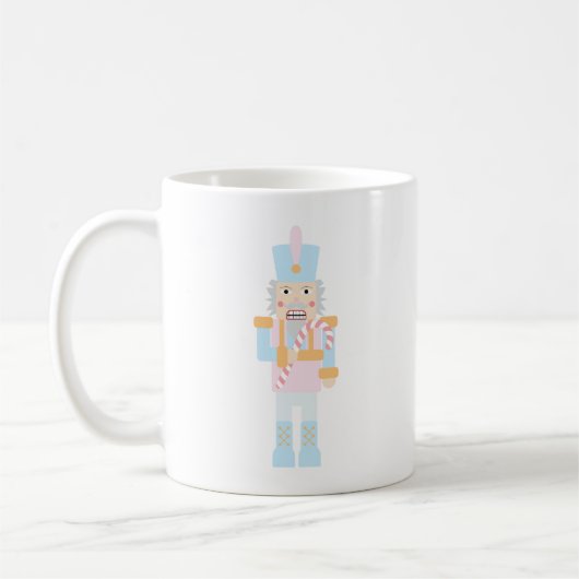 Nutcracker mit Candy Cane Kaffeetasse (Links)