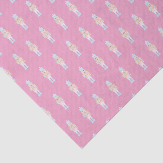 Nutcracker mit Candy Cane Seidenpapier (Detail)