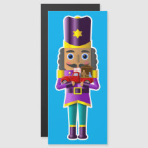 Nutcracker mit wenig Rotem LKW und Krippe