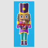 Nutcracker mit wenig Rotem LKW und Krippe Magnetkarte (Vorderseite)