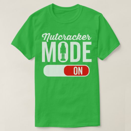 Nutcracker Mode On Ballet Liebe Christmas Ballerin T-Shirt (Design vorne)