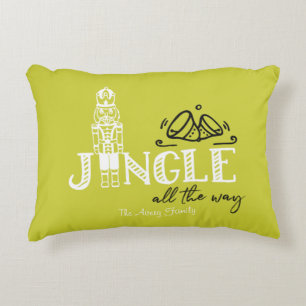 Nutcracker Modern Personalisiert Jingle Dekokissen