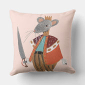 Nutcracker Mouse King pink Kissen (Rückseite)