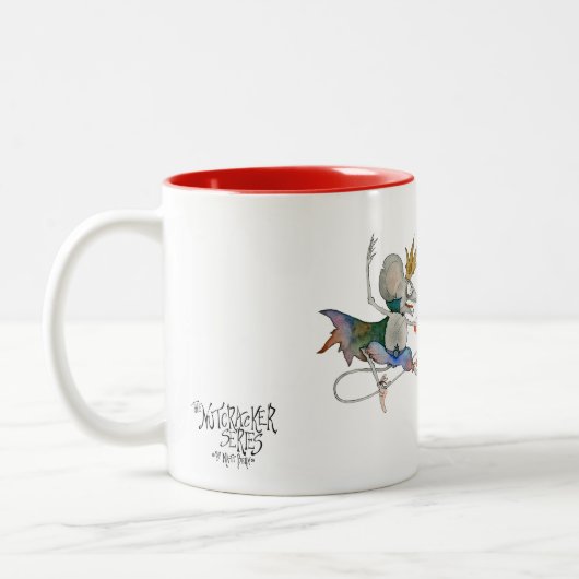 Nutcracker & Mouse King - The Nutcracker Series Zweifarbige Tasse (Links)