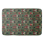 Nutcracker Muster Bath Mat Badematte (Vorderseite)