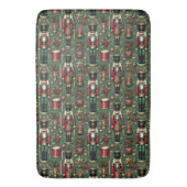 Nutcracker Muster Bath Mat Badematte (Vorderseite Vertikal)