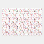 Nutcracker Muster Geschenkpapier Set (Vorderseite 3)