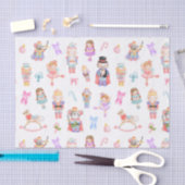 Nutcracker Muster Seidenpapier (Handwerk)