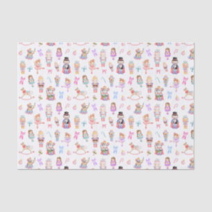 Nutcracker Muster Seidenpapier