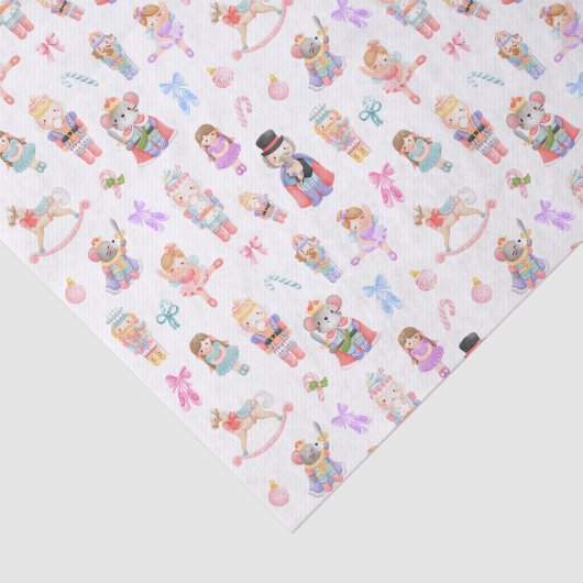 Nutcracker Muster Seidenpapier (Ausschnitt)
