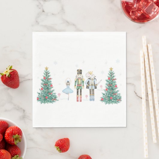 Nutcracker Napkins Pastel Serviette (Beispiel)