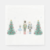 Nutcracker Napkins Pastel Serviette (Vorderseite)