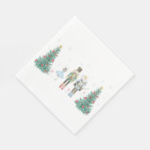 Nutcracker Napkins Pastel Serviette (Ecke)
