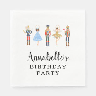 Nutcracker Napkins   personalisierbar Serviette