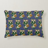 Nutcracker Navy Blue Rectangular Cushion Dekokissen (Vorderseite)