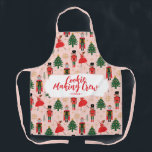 Nutcracker Niedlich Pink Weihnachten Schürze<br><div class="desc">Nutcracker Niedlich Pink Weihnachts-Schürze</div>