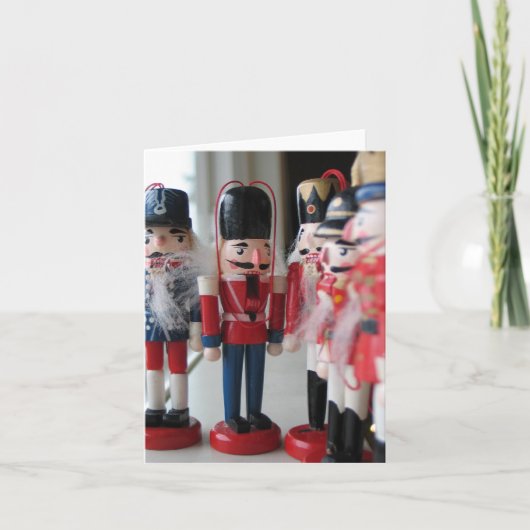 Nutcracker Note Card Feiertagskarte (Vorderseite)