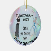 Nutcracker Ornament-Arabian und Schnee Keramik Orn Ornament (Rechts)