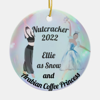 Nutcracker Ornament-Arabian und Schnee Keramik Orn Ornament
