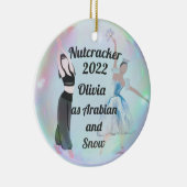 Nutcracker Ornament-Arabian und Schnee Keramik Ornament (Rechts)