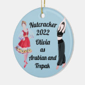 Nutcracker-Ornament- Arabische und Trepak-Keramik Keramik Ornament (Links)