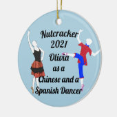 Nutcracker Ornament Chinese und Spanish Dancer (Links)