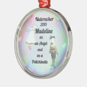 Nutcracker Ornament - Engel und Polichinelle (Links)