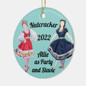 Nutcracker Ornament - Party und Slavic (Links)