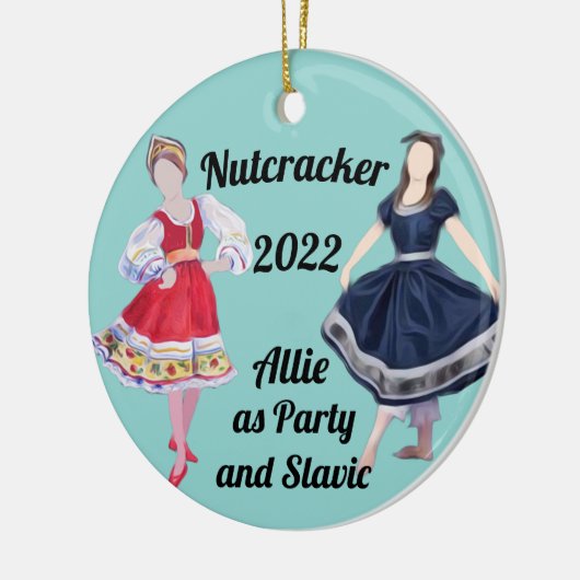 Nutcracker Ornament - Party und Slavic (Links)
