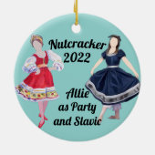 Nutcracker Ornament - Party und Slavic (Hinten)
