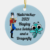 Nutcracker Ornament Soldier und Dragonfly (Vorne)