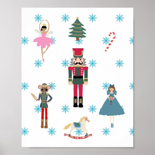 Nutcracker Painting Ballet Poster (Vorne)