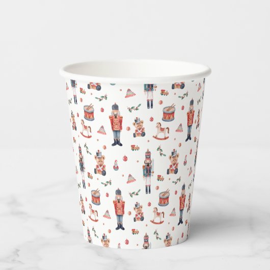 Nutcracker Paper Cups Pappbecher (Rückseite)
