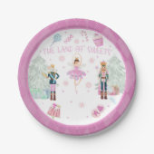 Nutcracker Paper Plate - Das Land der Süßigkeiten Pappteller (Vorderseite)