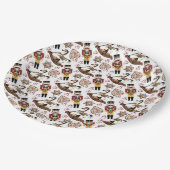 Nutcracker-Papierplatte Pappteller (Schrägansicht)