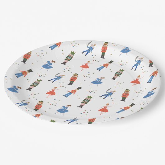 Nutcracker Pappteller (Schrägansicht)