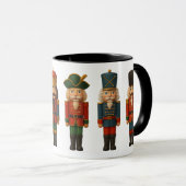 Nutcracker Parade Weihnachts-Kaffee-Tasse Tasse (VorderseiteRechts)