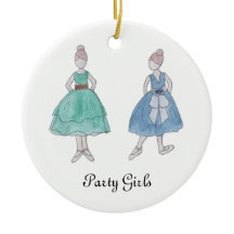 Nutcracker Party Girls Keepake Ornament