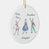 Nutcracker Party Girls/Pollie/Candy Cane Ornament (Rechts)